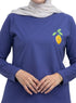 Blueberry-Design 3 Printed Long-Sleeve - Khotwh