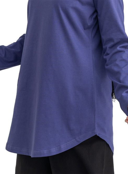 Blueberry-Design 5 Printed Long-Sleeve - Khotwh