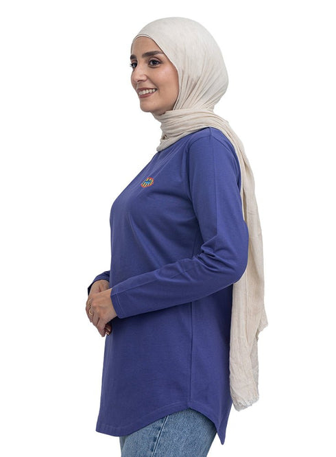 Blueberry-Design 5 Printed Long-Sleeve - Khotwh