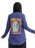 Blueberry-Design 5 Printed Long-Sleeve - Khotwh