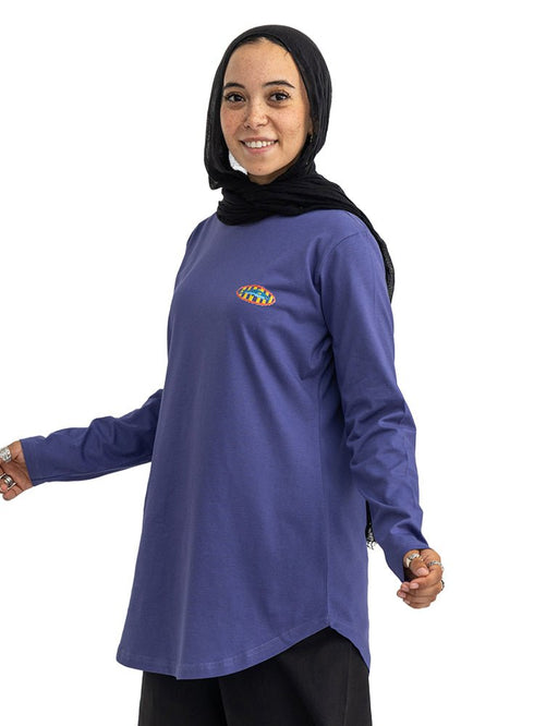 Blueberry-Design 5 Printed Long-Sleeve - Khotwh
