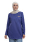Blueberry-Design 5 Printed Long-Sleeve - Khotwh