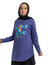 Blueberry-Design 6 Printed Long-Sleeve - Khotwh
