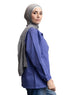 Blueberry Gabardine Jacket 4 - Khotwh