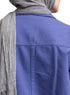 Blueberry Gabardine Jacket 4 - Khotwh