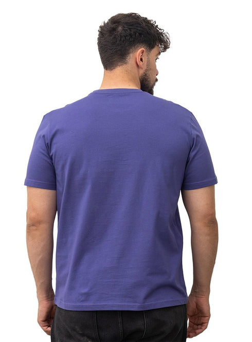 Blueberry Relaxed Round T-Shirt - Khotwh