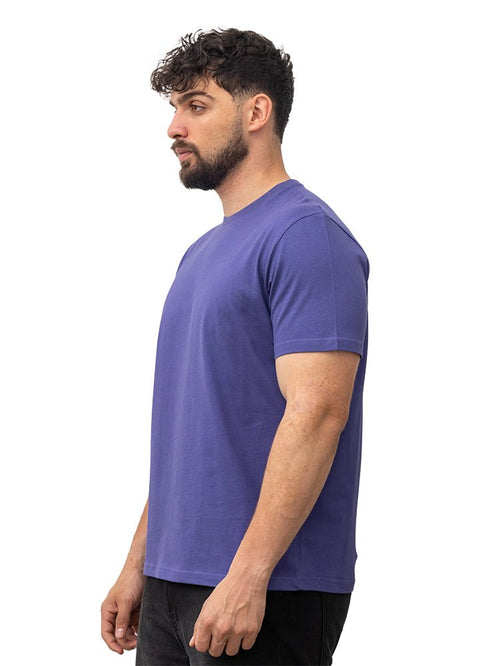 Blueberry Relaxed Round T-Shirt - Khotwh