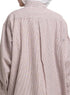Brick Red - Design 1 Striped - Linen Dress Shirt - Khotwh