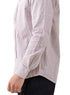 Brick Red - Design 1 Striped Linen Shirt - Khotwh