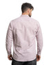 Brick Red - Design 1 Striped Oxford Shirt - Khotwh