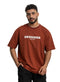 Brick Red Design 1023 NF - Round T-Shirt - Khotwh