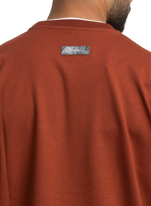 Brick Red Design 1023 NF - Round T-Shirt - Khotwh