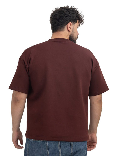 Brick Red Design 1033 NF-Round T-Shirt - Khotwh