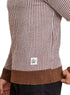 Brick Red Design 2411 Round Pullover - Khotwh