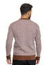 Brick Red Design 2411 Round Pullover - Khotwh