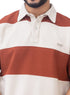Brick Red Design 3008 NF - Polo Neck T-Shirt - Khotwh