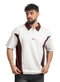 Brick Red Design 3018 NF - Polo Neck T-Shirt - Khotwh