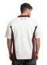 Brick Red Design 3018 NF - Polo Neck T-Shirt - Khotwh