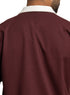 Brick Red Design 3020 NF - Polo Neck T-Shirt - Khotwh