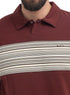 Brick Red Design 3102 NF-Polo Neck T-Shirt - Khotwh