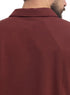 Brick Red Design 3102 NF-Polo Neck T-Shirt - Khotwh