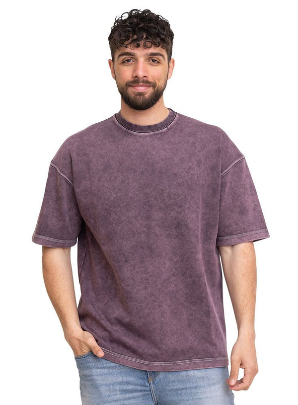 Brick Red Design 3776VIG - O - S Round T-shirt - Khotwh