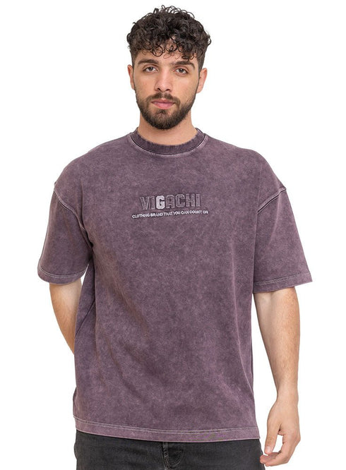 Brick Red Design 3777VIG - O - S Round T-shirt - Khotwh