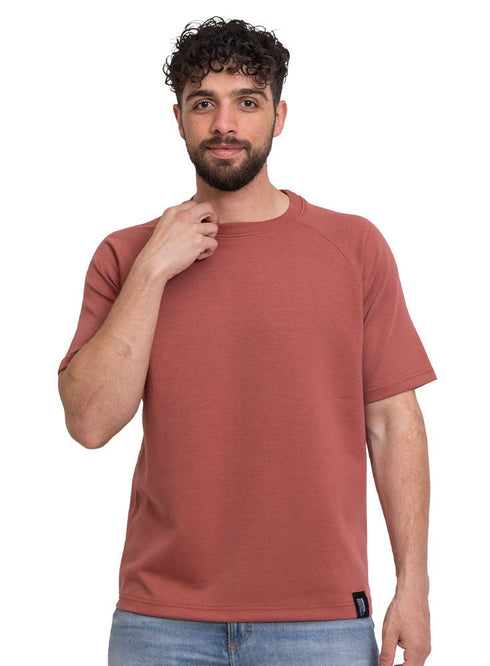 Brick Red Design 3799VIG - O - S Round T-shirt - Khotwh