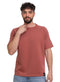 Brick Red Design 3799VIG - O - S Round T-shirt - Khotwh