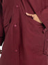 Brick Red - Design 7201 Gabardine Jacket - Khotwh