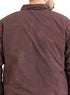 Brick Red Gabardine Jacket 1 - Khotwh