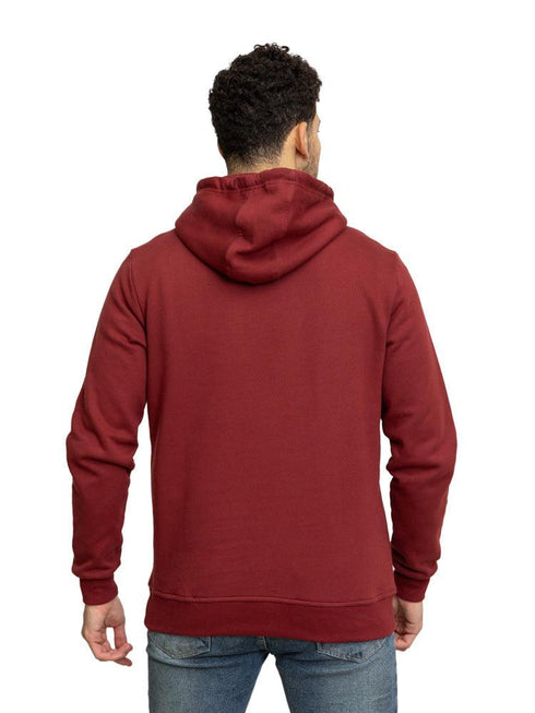 Brick Red Hoodie - Khotwh