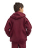 Brick Red Kids Sw-Zipper - Khotwh