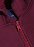 Brick Red Kids Sw-Zipper - Khotwh
