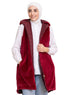 Brick Red L - Cut Double Face Jacket - Khotwh