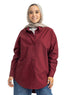 Brick Red Over Size Oxford Shirt - Khotwh