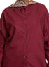 Brick Red Oxford Over Size Shirt - Khotwh