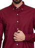 Brick Red Oxford Shirt - Khotwh