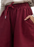 Brick Red P - Tiered Pants - Khotwh