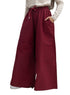 Brick Red P - Tiered Pants - Khotwh