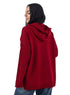 Brick Red plexus Hoodie Pullover - Khotwh