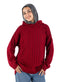 Brick Red plexus Hoodie Pullover - Khotwh