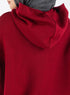 Brick Red plexus Hoodie Pullover - Khotwh