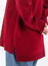 Brick Red plexus Hoodie Pullover - Khotwh