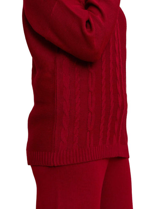 Brick Red Plexus Suit - Khotwh