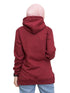 Brick Red Printed - HoodieV Design 62 - Khotwh