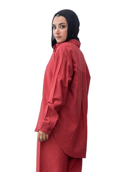 Brick Red RD - Relaxed Suit - Khotwh