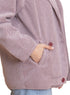 Brick Red RD - Short Jacquard Jacket - Khotwh