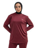 Brick Red Sporting Long-Sleeve T-Shirt - Khotwh