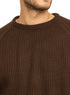 Brown - Design 00180 BS - Round Pullover - Khotwh